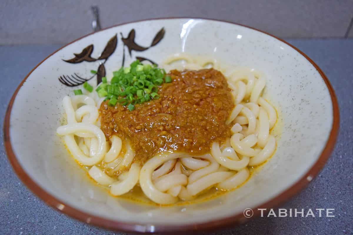 オリーブ牛100％カレーうどん