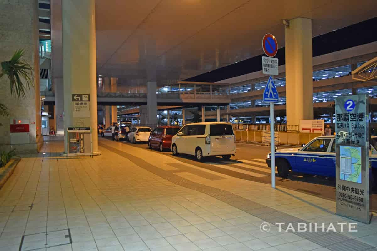 那覇空港のタクシー乗り場