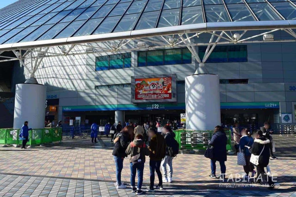ふるさと祭り東京のエントランス