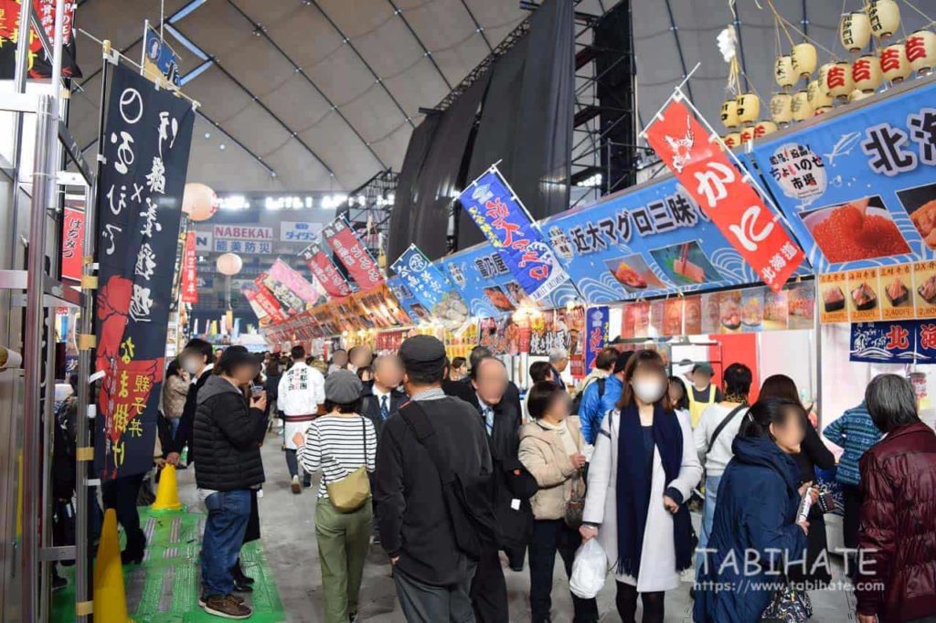 ふるさと祭り東京の特別企画である「絶品!逸品!ちょいのせ市場」2