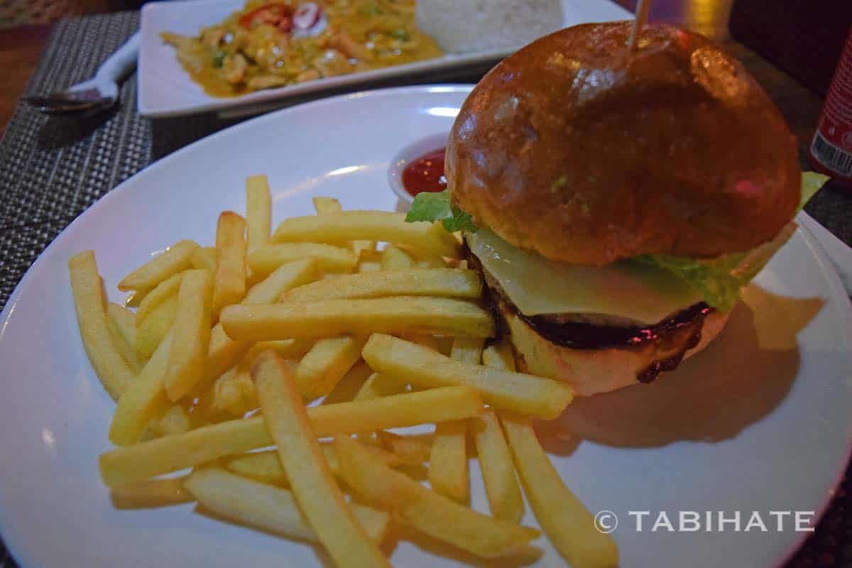 THE RED PIANOのハンバーガー