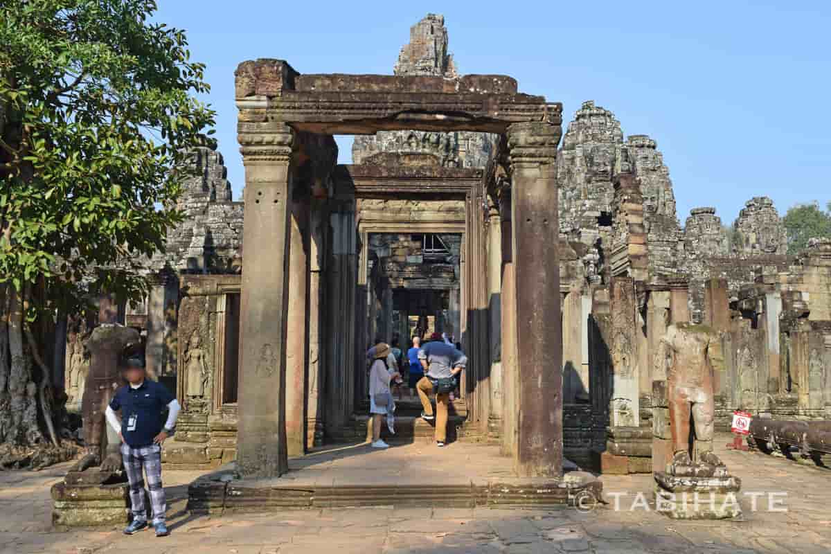 バイヨン寺院の東門